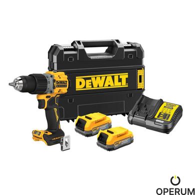 Дриль-шуруповерт акумуляторна безщіткова ударна DeWALT DCD805E2T DCD805E2T фото