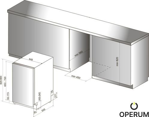 Посудомийна машина Indesit DSIE 2B10 (6485645) 869991614940 фото