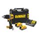 Дриль-шуруповерт акумуляторна безщіткова ударна DeWALT DCD805E2T DCD805E2T