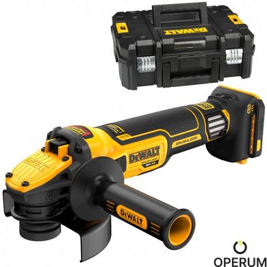 Шліфмашина кутова - болгарка акумуляторна безщіткова DeWALT DCG409VSNT DCG409VSNT фото