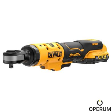 Гайкокрут кутовий - ключ-храповик акумуляторний безщітковий DeWALT DCF503D1