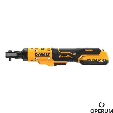 Гайкокрут кутовий - ключ-храповик акумуляторний безщітковий DeWALT DCF503D1