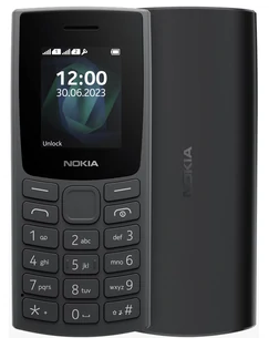 Мобильный телефон NOKIA 105 Dual SIM (темно-сірий) TA-1558