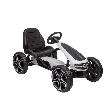 Педальный автомобиль HECHT MERCEDES BENZ PEDAL GO KART WHITE