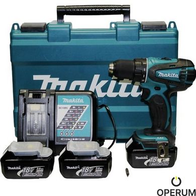 Шуруповерт акумуляторний Makita DDF456RFE3 DDF456RFE3 DDF456RFE3 фото