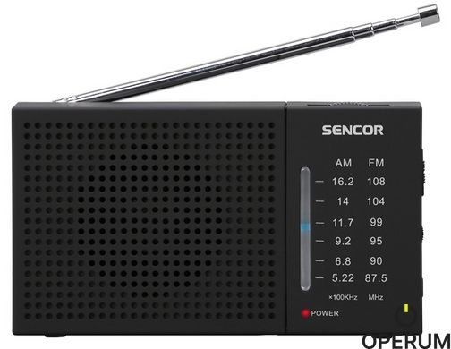 Радіоприймач Sencor SRD 1800 Black 35053031 фото