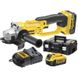 Шліфмашина кутова - болгарка акумуляторна DeWALT DCG412M2 DCG412M2