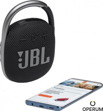 Портативная колонка JBL Clip 4 (JBLCLIP4BLK) Black JBLCLIP4BLK фото