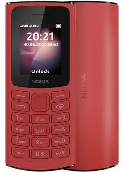 Мобильный телефон NOKIA 105 Dual SIM (червоний) TA-1558