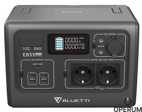 Зарядна станція Bluetti 700W EB55