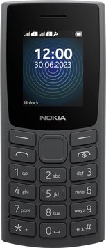 Мобильный телефон NOKIA 110 Dual SIM (charcoal) TA-1568