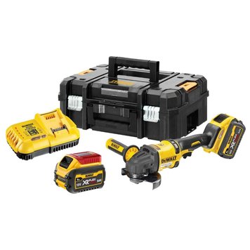 Шліфмашина кутова - болгарка акумуляторна безщіткова DeWALT DCG418T2 DCG418T2 фото