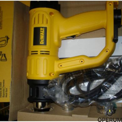 Фен будівельник мережевий - DeWALT D26411 - пістолет гарячого повітря D26411 фото