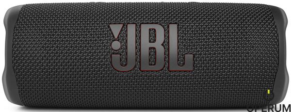 Портативная колонка JBL Flip 6 Black (JBLFLIP6BLKEU) JBLFLIP6BLKEU фото