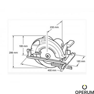 Пила дискова Makita 5903 R 5903R