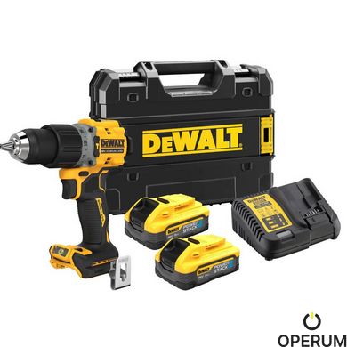 Дриль-шурупокрут акумуляторний безщітковий ударний DeWALT DCD805H2T DCD805H2T фото