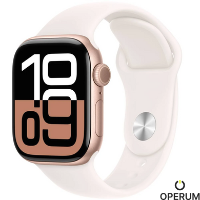 Смарт годинник APPLE Watch S10 GPS 42mm Rose Gold Alum Light Blush Sp/b - S/M