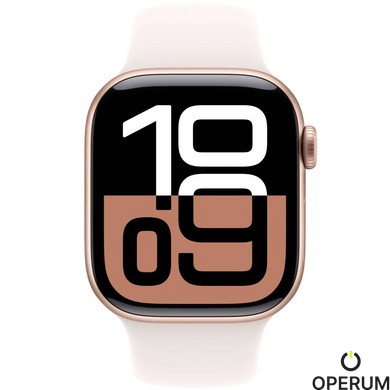 Смарт годинник APPLE Watch S10 GPS 42mm Rose Gold Alum Light Blush Sp/b - S/M