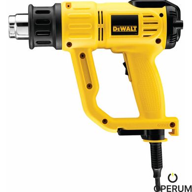 Фен будівельний мережевий - DeWALT D26414 - пістолет гарячого повітря D26414 фото