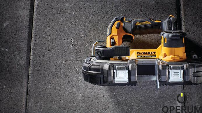 Пила стрічкова акумуляторна безщіткова DeWALT DCS377NT