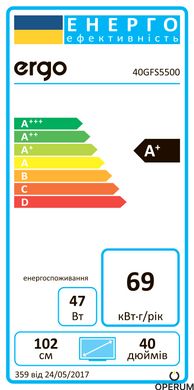 LED-телевізор ERGO 40GFS5500 (6815374)