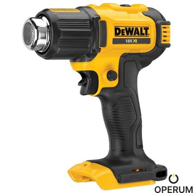 Фен будівельний акумуляторний - DeWALT DCE530N - пістолет гарячого повітря DCE530N фото