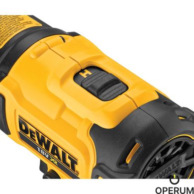 Фен будівельний акумуляторний - DeWALT DCE530N - пістолет гарячого повітря DCE530N фото