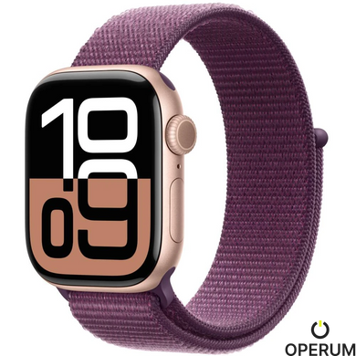 Смарт годинник APPLE Watch S10 GPS 42mm Rose Gold Alum Plum Sp/Loop