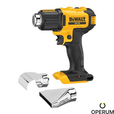 Фен будівельний акумуляторний - DeWALT DCE530N - пістолет гарячого повітря DCE530N фото