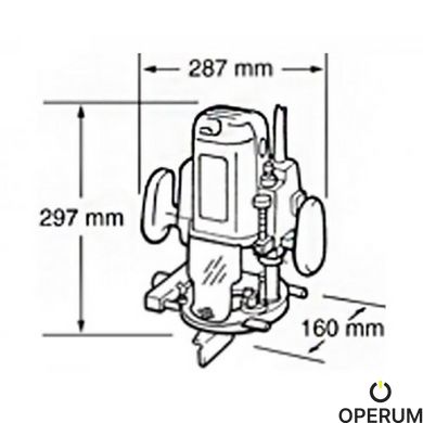 Фрезер Makita RP 2300 FCX RP2300FCX RP2300FCX фото