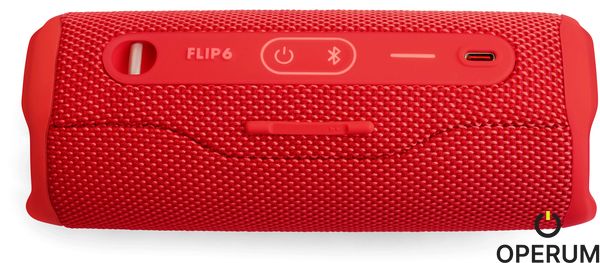 Портативная колонка JBL Flip 6 Red (JBLFLIP6RED) JBLFLIP6RED фото