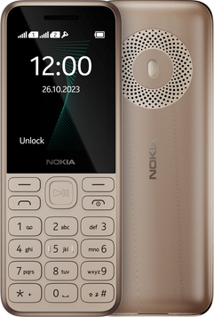 Мобильный телефон NOKIA 130 Dual SIM (золотий) TA-1577