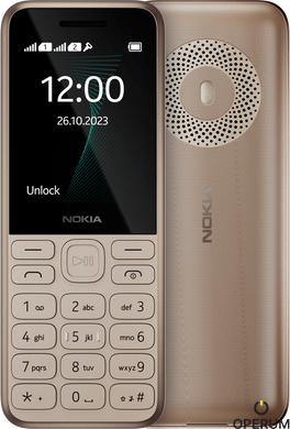 Мобільний телефон NOKIA 130 Dual SIM (золотий) TA-1576