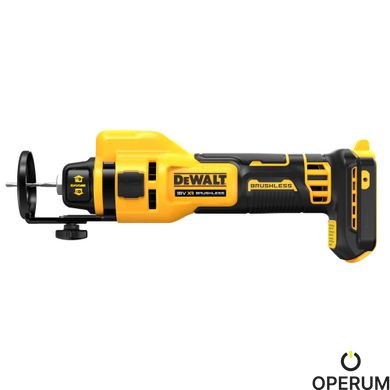 Фрезер акумуляторний для вирізання гіпсокартону DeWALT DCE555N DCE555N фото