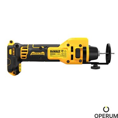 Фрезер акумуляторний для вирізання гіпсокартону DeWALT DCE555N DCE555N фото