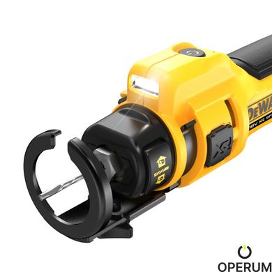 Фрезер акумуляторний для вирізання гіпсокартону DeWALT DCE555N DCE555N фото