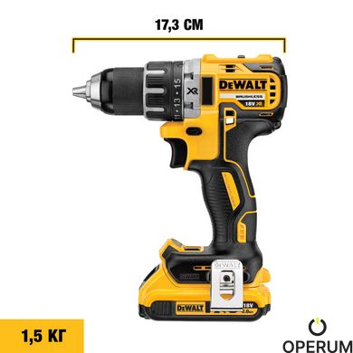 Дриль-шурупокрут акумуляторний безщітковий DeWALT DCD791NT DCD791NT фото