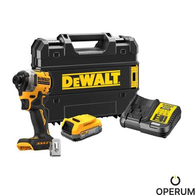 Шуруповерт ударний акумуляторний безщітковий DeWALT DCF850E1T DCF850E1T фото