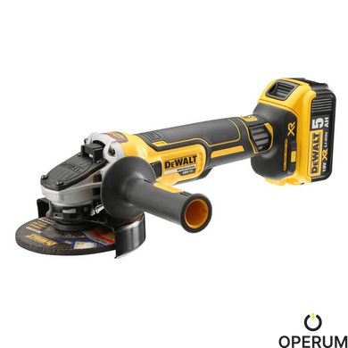 Шліфмашина кутова - болгарка акумуляторна безщіткова DeWALT DCG405P2 DCG405P2 фото