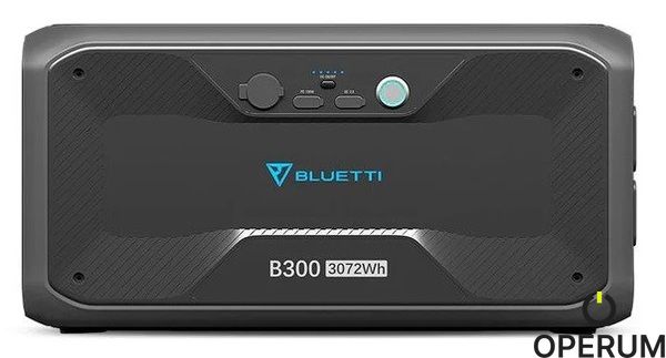 ДОДАТКОВИЙ АКУМУЛЯТОР BLUETTI B300 3072 ВТ/ГОД