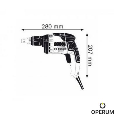 Шуруповерт мережевий Bosch GSR 6-45 TE(601445100) (601445100 фото