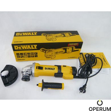 Шліфмашина кутова - болгарка мережева DeWALT DWE4257 DWE4257 фото