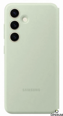 Чехол для смартф. SAMSUNG для S24 Smart View Wallet Case Light Green EF-ZS921CGEGWW