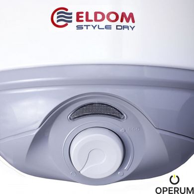 Водонагрівач Eldom Style DRY 80 SLIM 2x1.0 kW 72268WD 000003148 фото