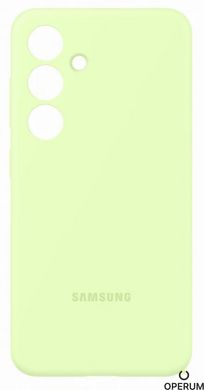 Чехол для смартф. SAMSUNG для S24+ Silicone Case Light Green EF-PS926TGEGWW