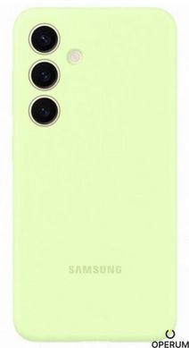 Чехол для смартф. SAMSUNG для S24+ Silicone Case Light Green EF-PS926TGEGWW