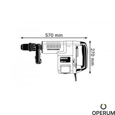 Молоток відбійний Bosch GSH 11 E(0611316708)