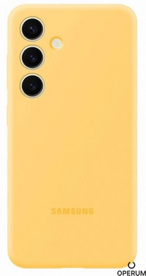 Чохол для смартф. SAMSUNG для S24 Silicone Case Yellow EF-PS921TYEGWW