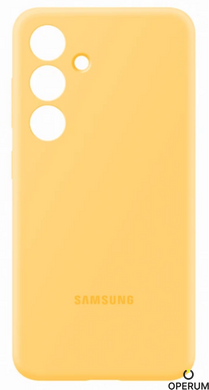 Чохол для смартф. SAMSUNG для S24 Silicone Case Yellow EF-PS921TYEGWW