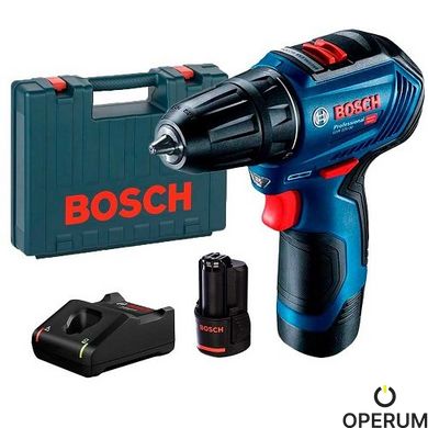 Дриль-шуруповерт акумуляторний BOSCH GSR 12V-30 2х2А/ч(06019G9000) 06019G9000 фото